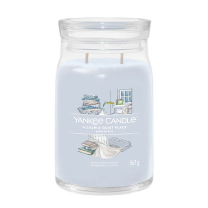 Lumanare parfumata mare Signature A Calm & Quiet Place - Eclair.md