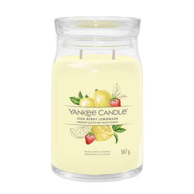 Lumanare parfumata mare Signature Iced Berry Lemonade - Eclair.md