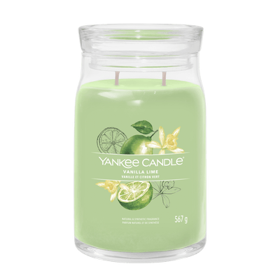 Lumanare parfumata mare Signature Vanilla Lime - Eclair.md