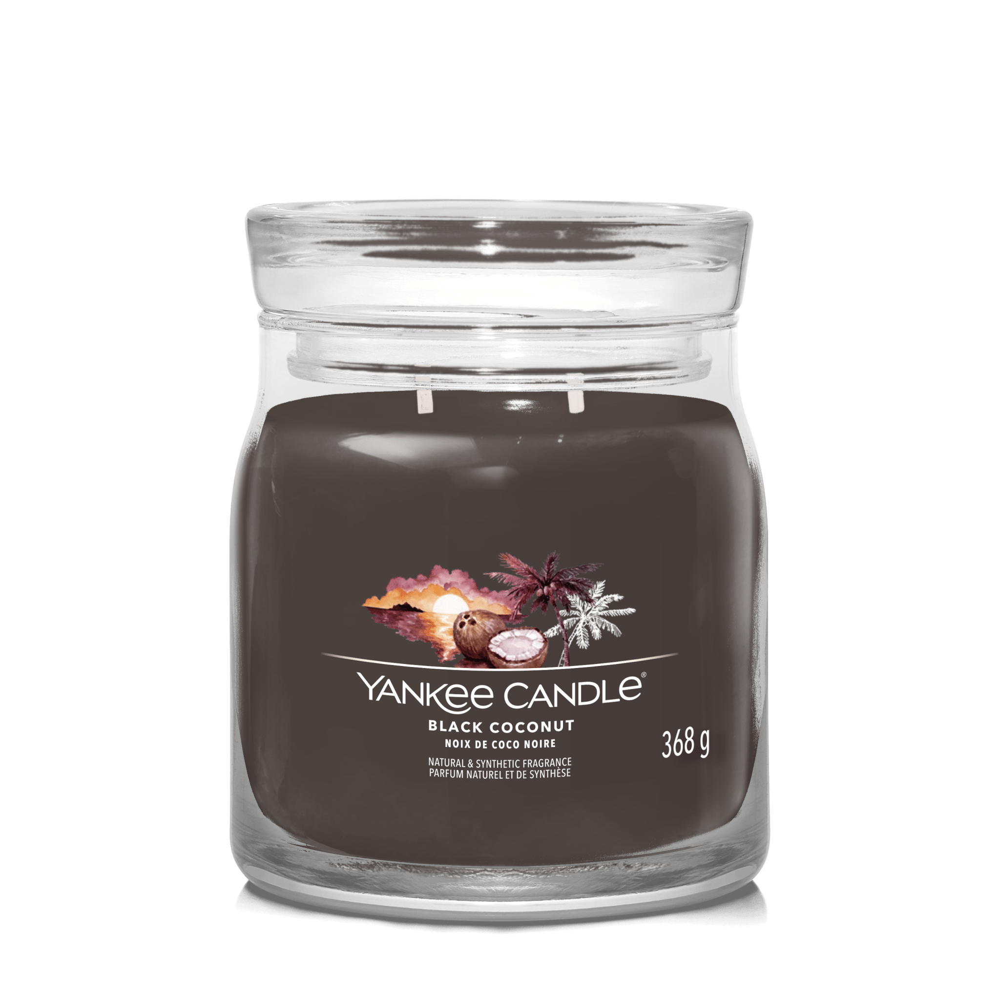 Lumanare parfumata medie Signature Black Coconut - Eclair.md