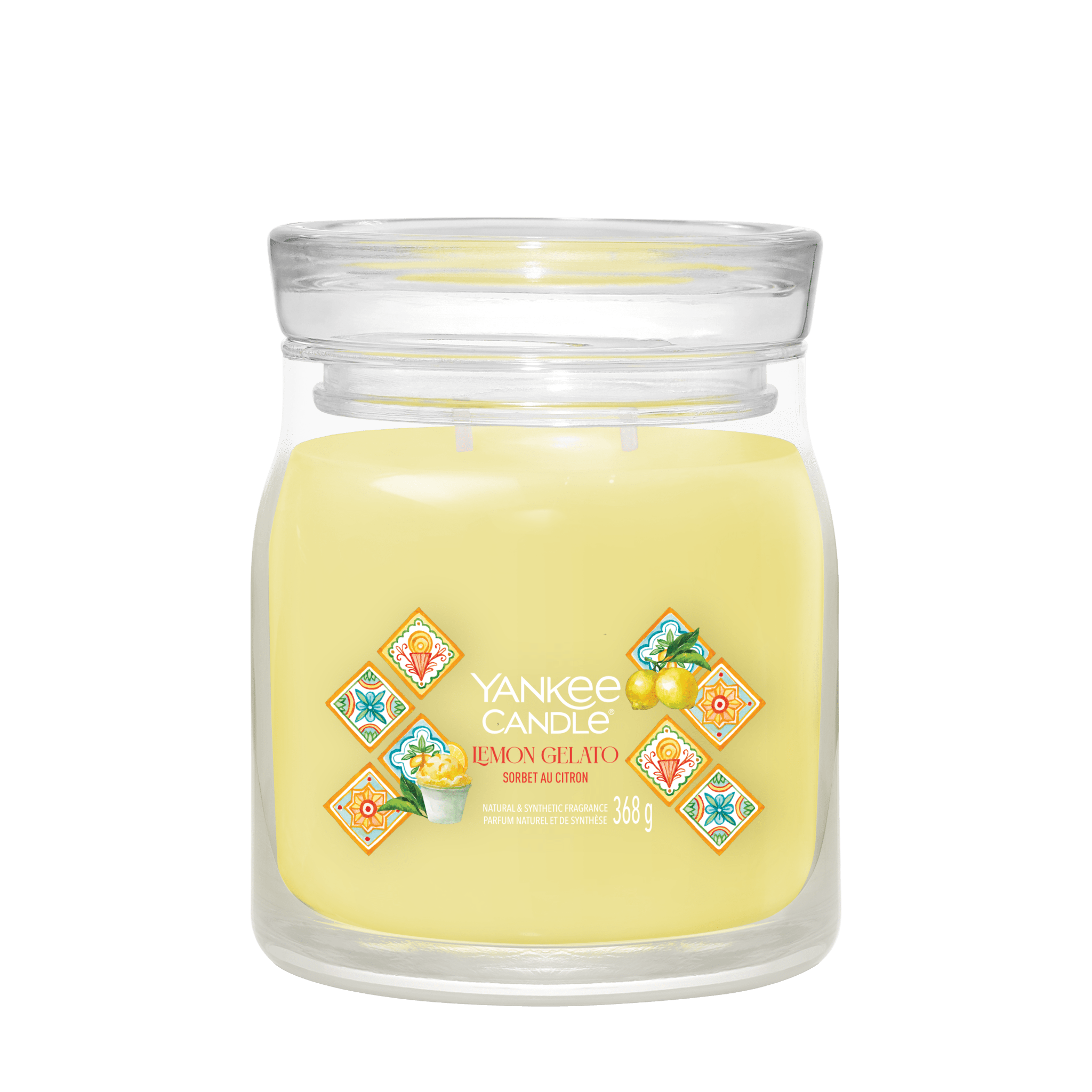 Lumanare parfumata medie Signature Lemon Gelato - Eclair.md