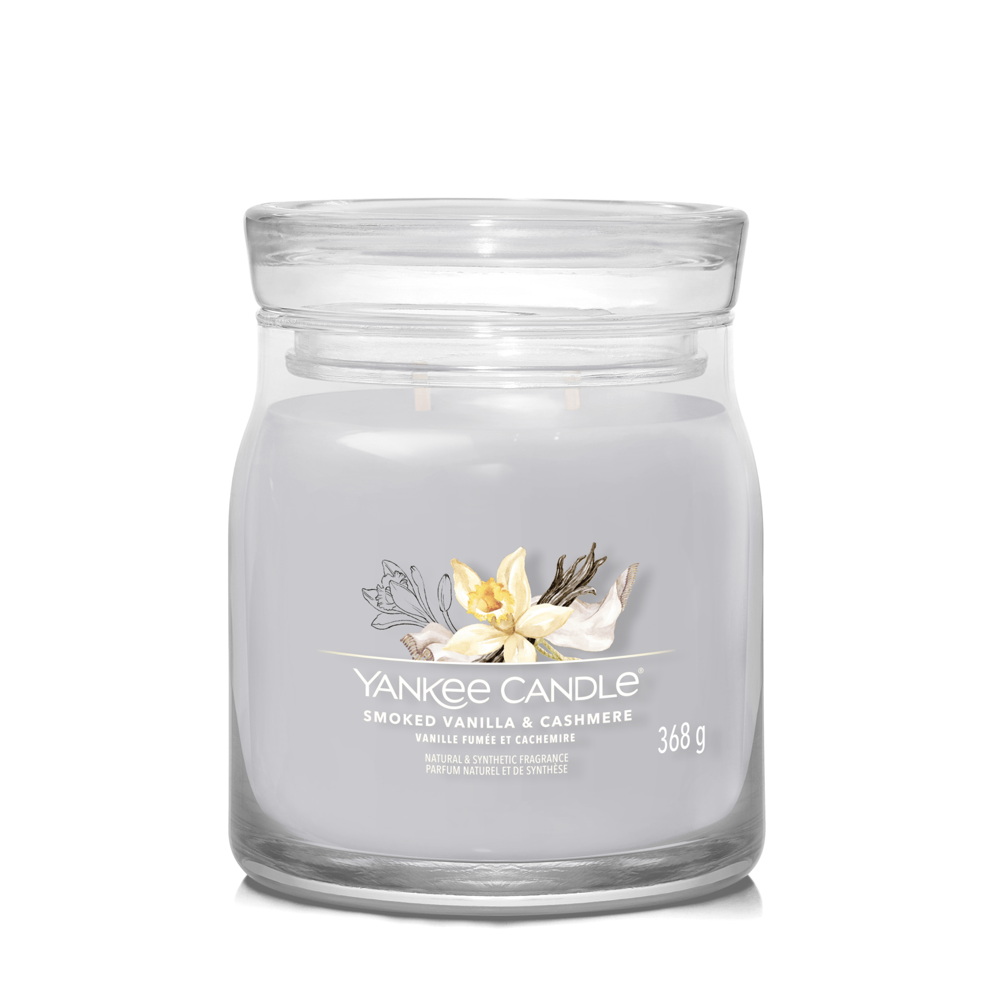 Lumanare parfumata medie Signature Smoked Vanilla & Cashmere - Eclair.md