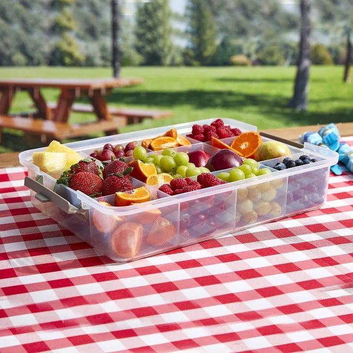 Lunch Box cu compartimente si capac 40,5×30 cm - Eclair.md