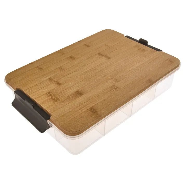 Lunch Box cu compartimente si capac 40,5×30 cm - Eclair.md