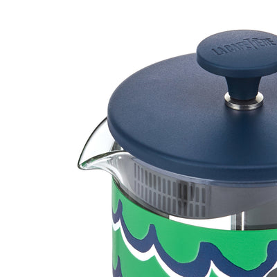 Presă franceză La Cafetière, Pisa, cyan tides, 1 L