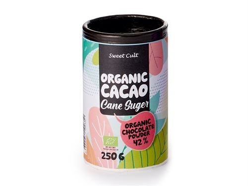 Organic Cacao Cane Sugar, 250 grame - Eclair.md