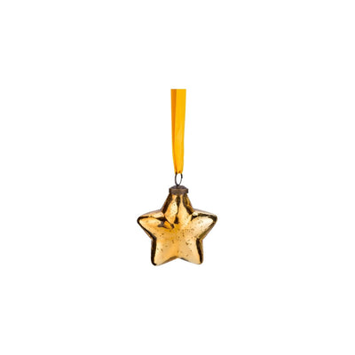 Pip Studio Christmas star ornament, gold