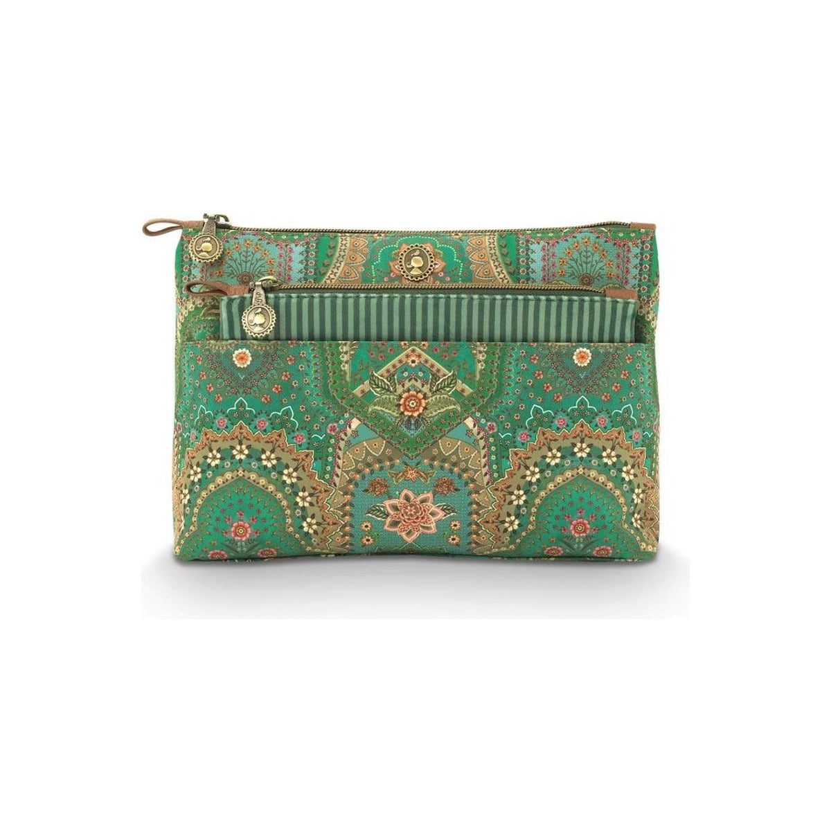 Pip Studio set 2 portfarduri Caryn Jabali, verde