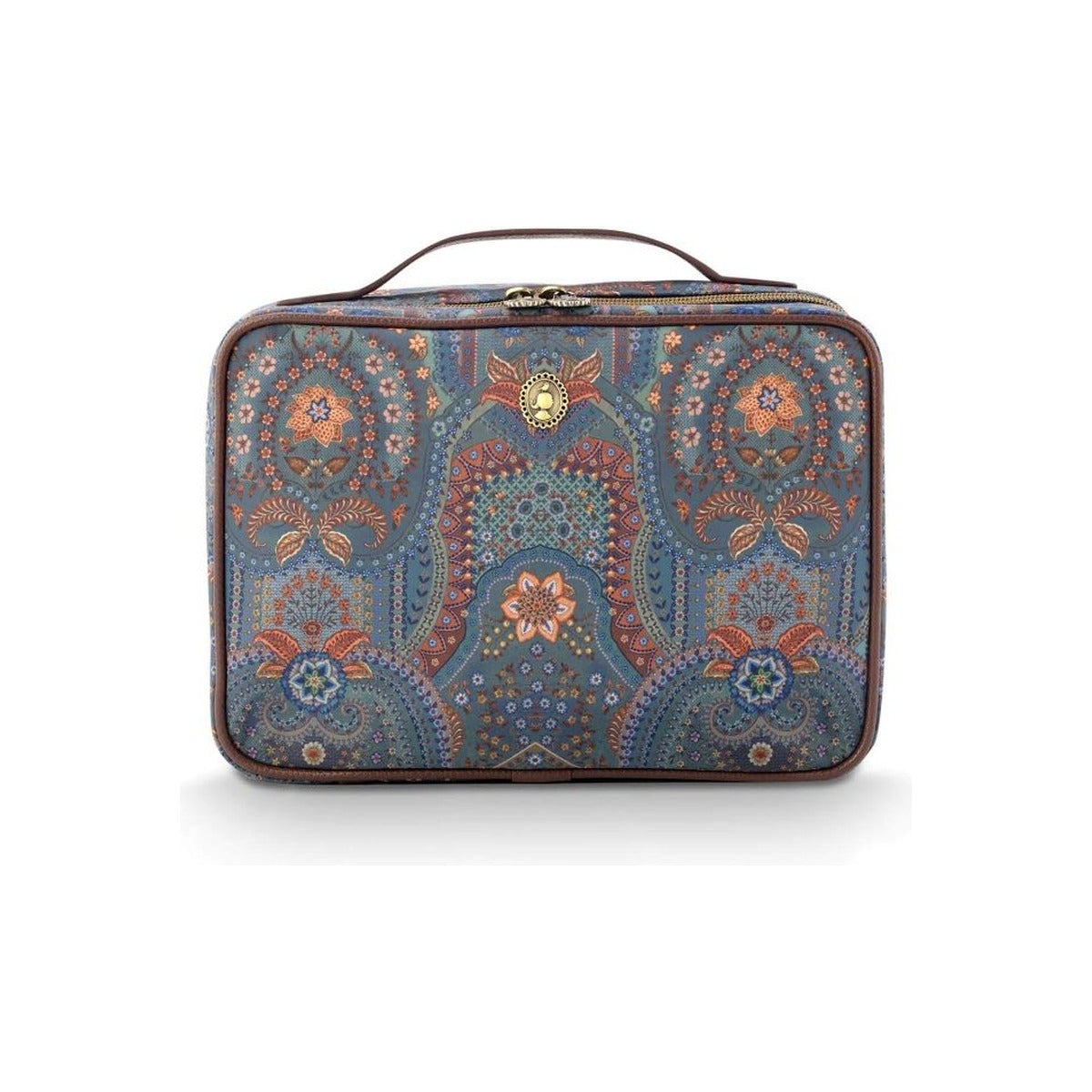Pip Studio beauty case Casey Jabali, albastru