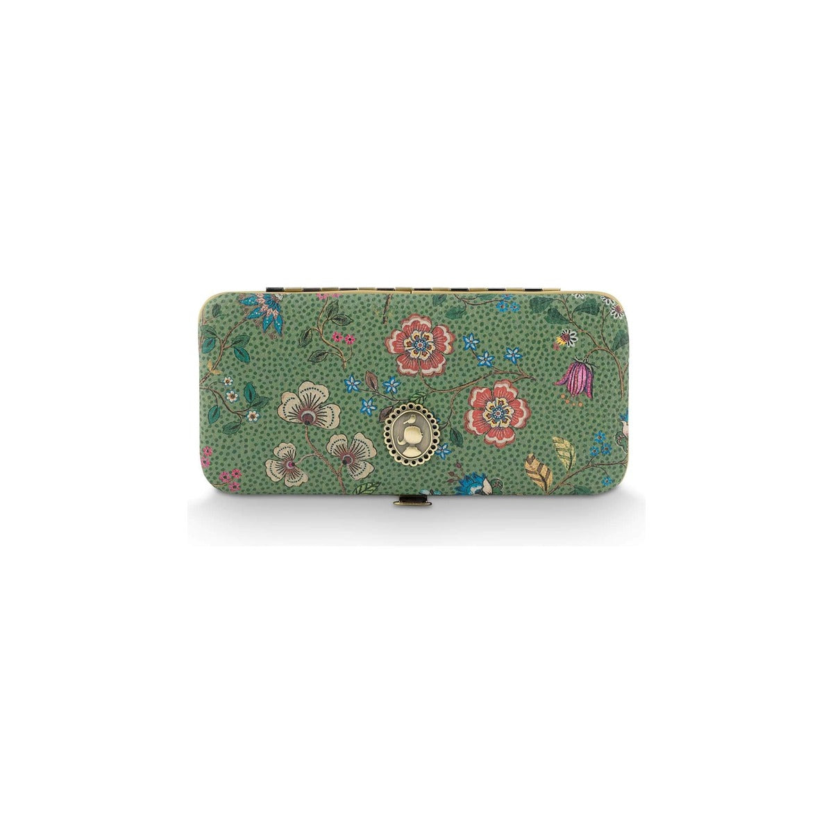 Pip Studio Flora Bangalore mini manicure set, green