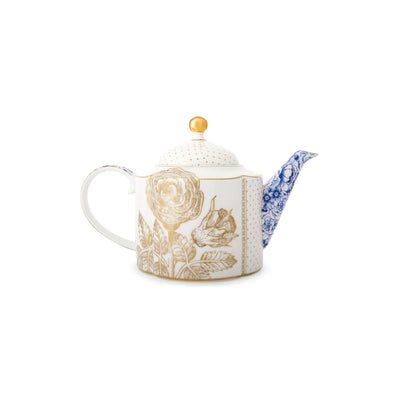 Ceainic Royal White, porțelan, 1.65L
