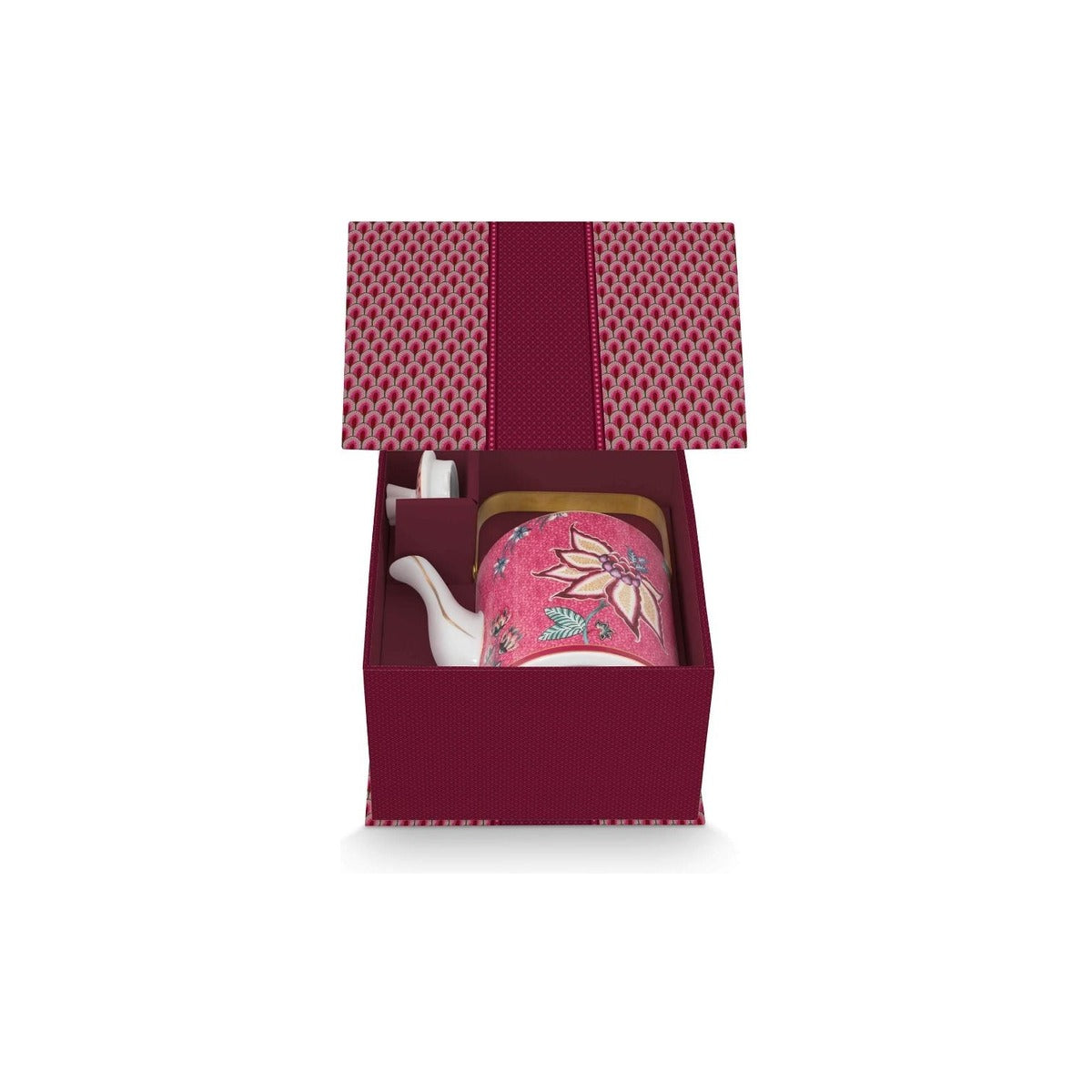 Ceainic 1L Oriental Flower Festival pink