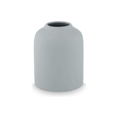Vase Ceramic Matt Grey 24cm