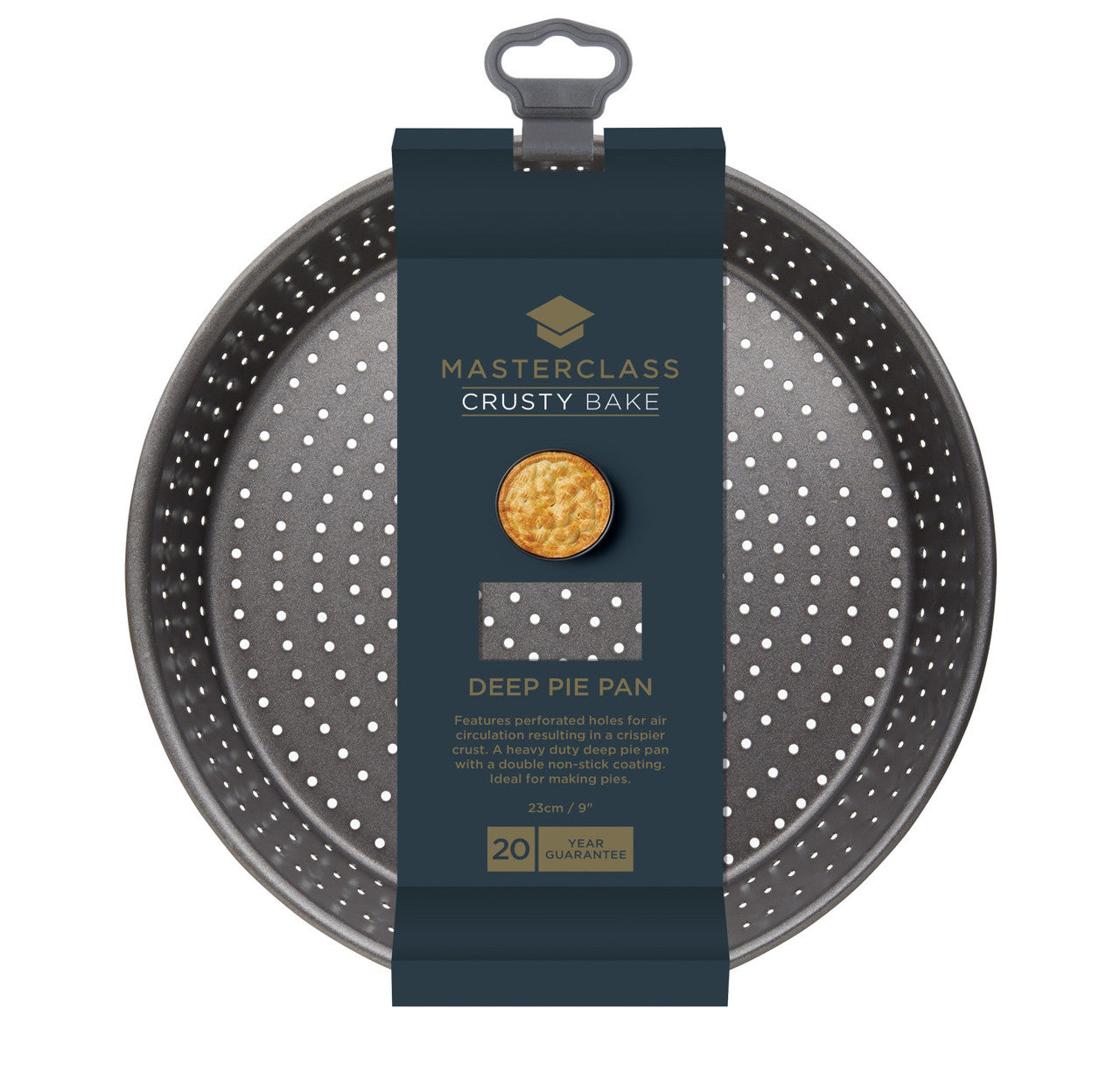 Formă adâncă pentru tarte și plăcinte MasterClass, 23 cm