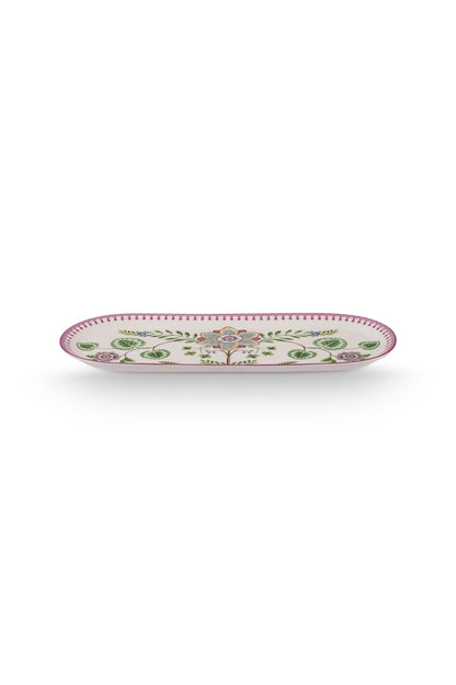 Platou pentru prajituri Lily&Lotus Off White 33.3cm - Eclair.md