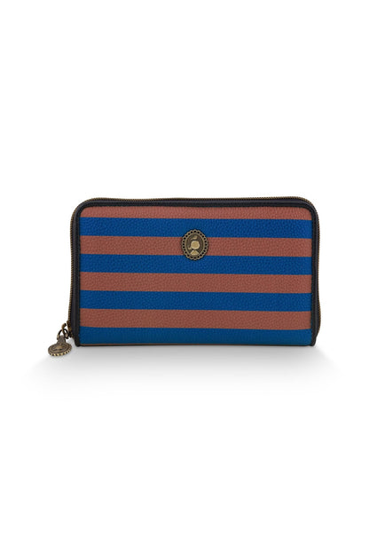 Portmoneu Willow Stripe albastru - Eclair.md
