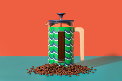 Presă franceză La Cafetière, Pisa, cyan tides, 1 L