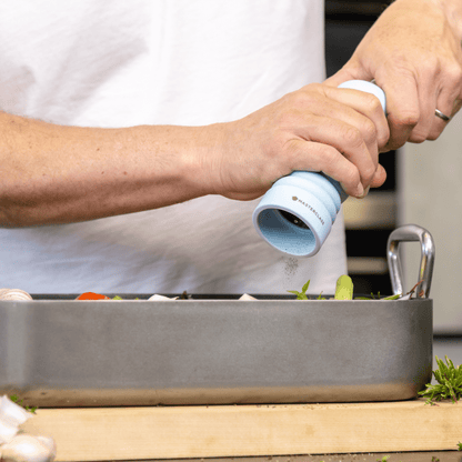 Rasnita pentru sare si piper 17cm albastru - Eclair.md