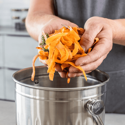 Recipient compost din inox - Eclair.md