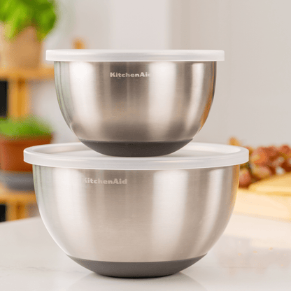 Set 2 boluri pentru mixat din inox - Eclair.md