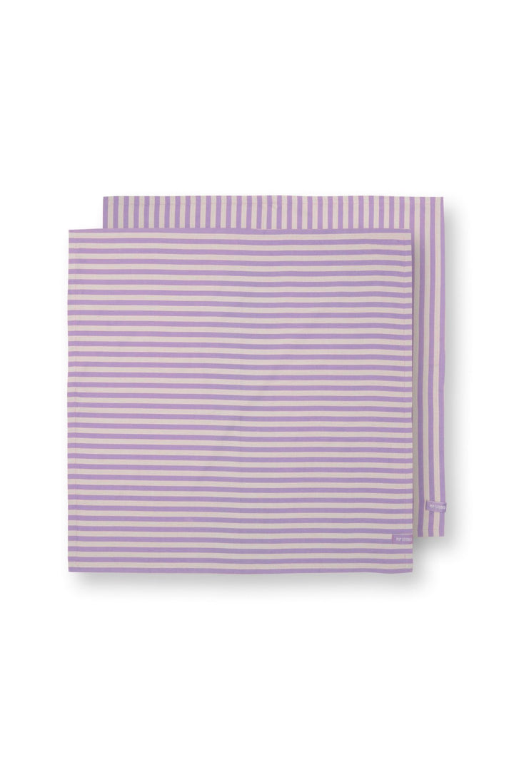 Set 2 prosoape 65x65cm Stripes liliac - Eclair.md