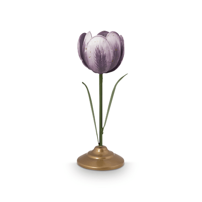 Set 2 suporturi lumanari Tulip liliac - Eclair.md