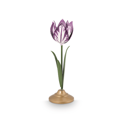 Set 2 suporturi lumanari Tulip liliac - Eclair.md