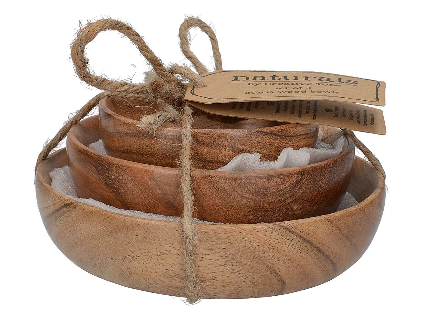 Set 3 Boluri lemn Wood - Eclair.md