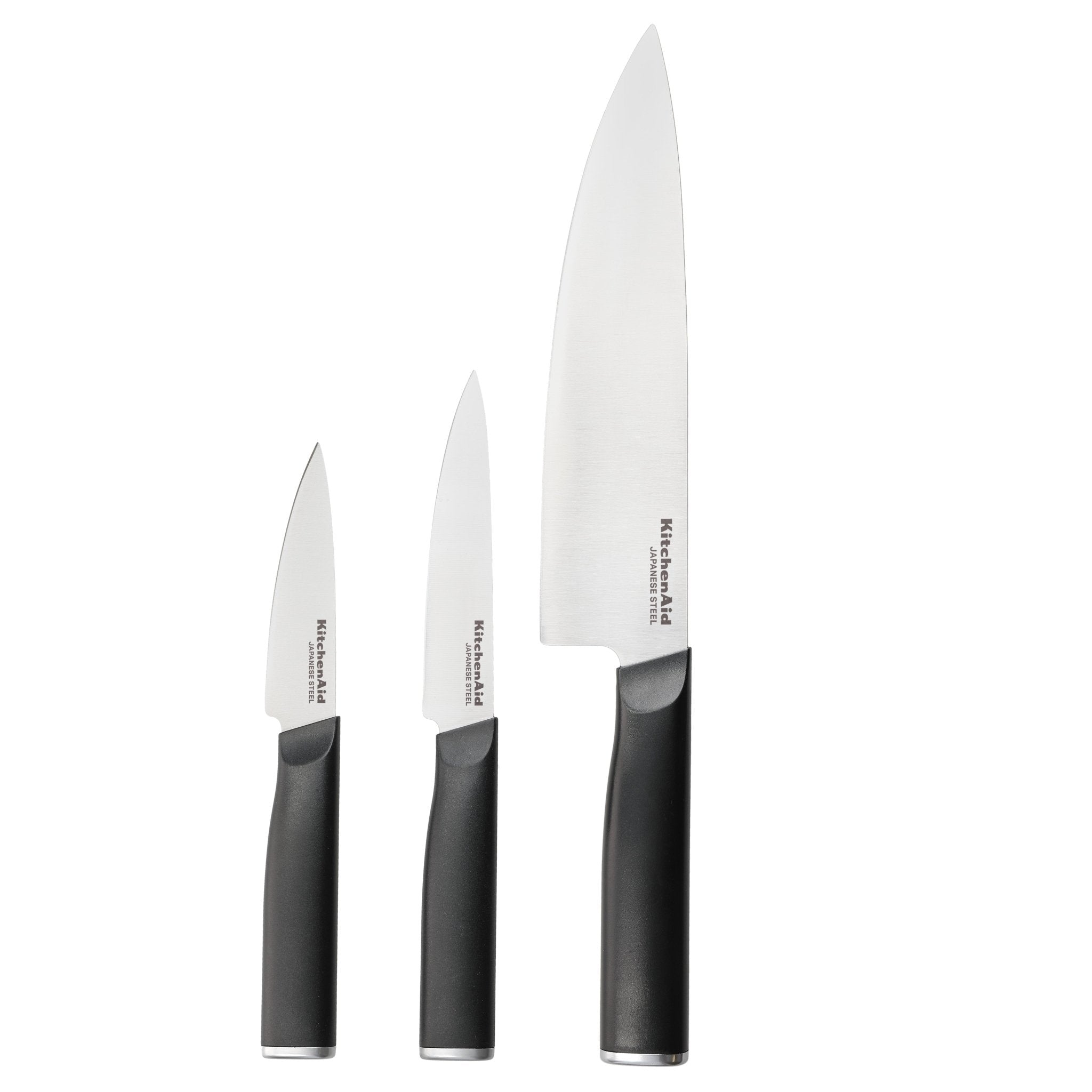 Set 3 cutite de bucatar din otel japonez carbonat - Eclair.md