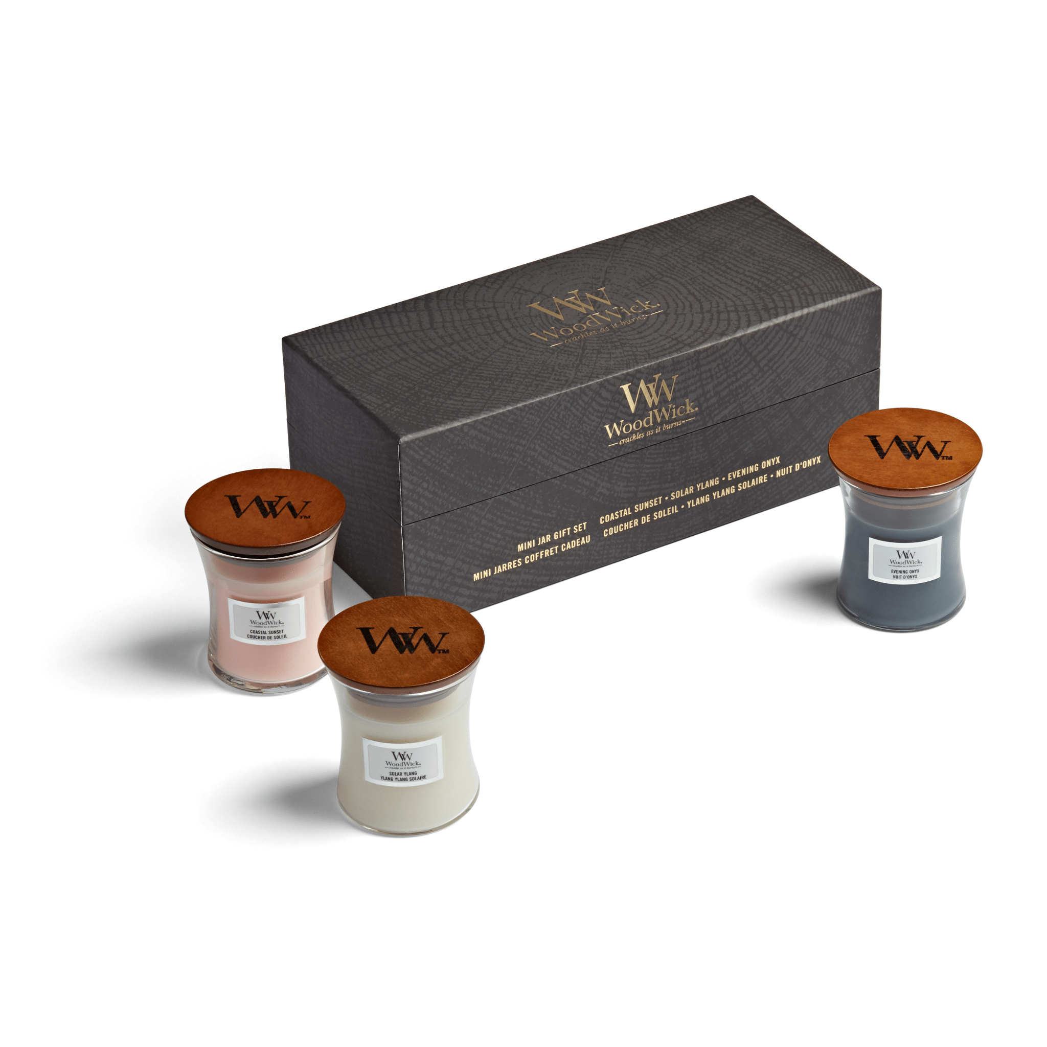 Set 3 lumanari mici Floral - Eclair.md