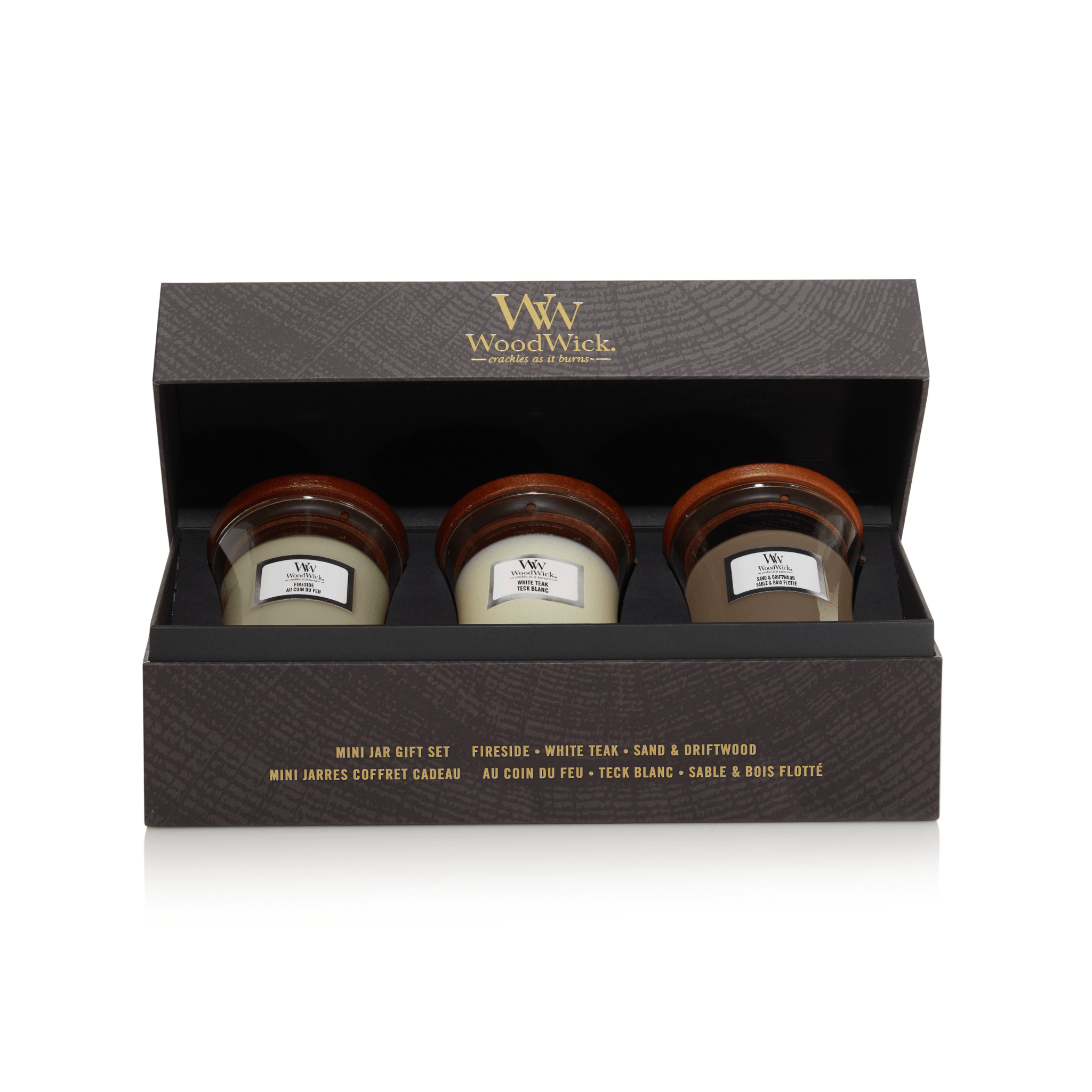 Set 3 lumanari mici Woody - Eclair.md