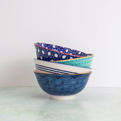 Set 4 boluri 15cm Blues - Eclair.md