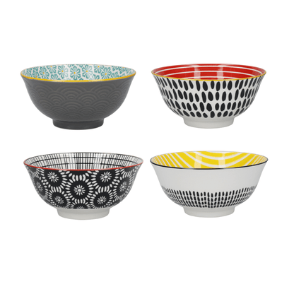 Set 4 boluri 15cm Monochrome - Eclair.md