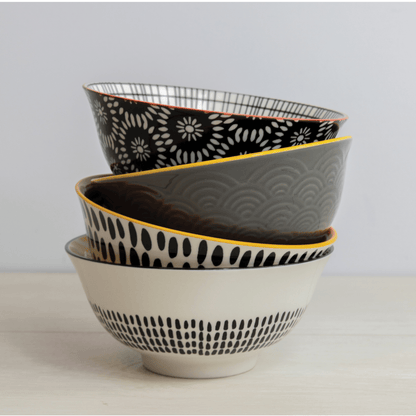 Set 4 boluri 15cm Monochrome - Eclair.md