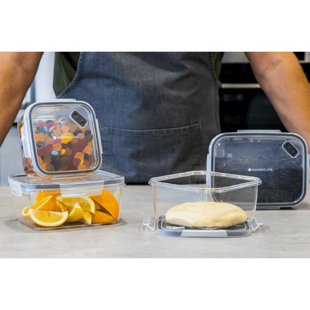 Set 4 containere Eco Smart Snap - Eclair.md