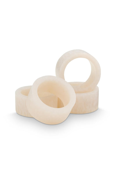 Set 4 inele pentru servetele Resin - Eclair.md