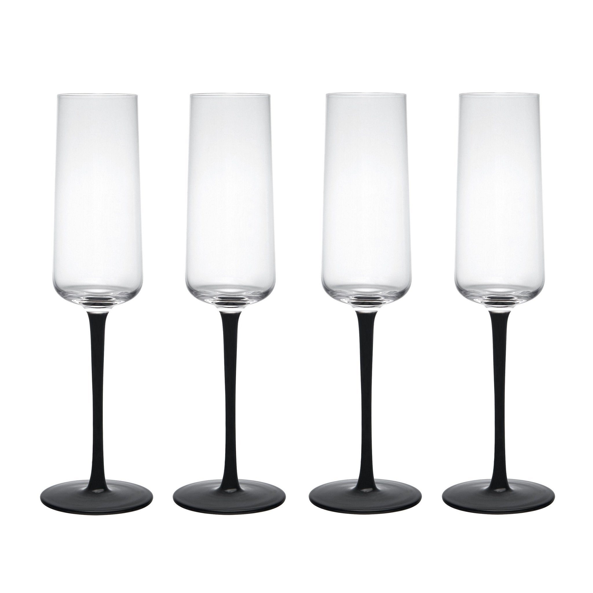 Set 4 pahare 250ml pentru șampanie Mikasa Palermo - Eclair.md