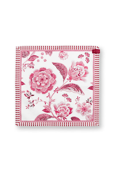 Set 4 servetele 40x40cm Royal Regal Flower rosu - Eclair.md