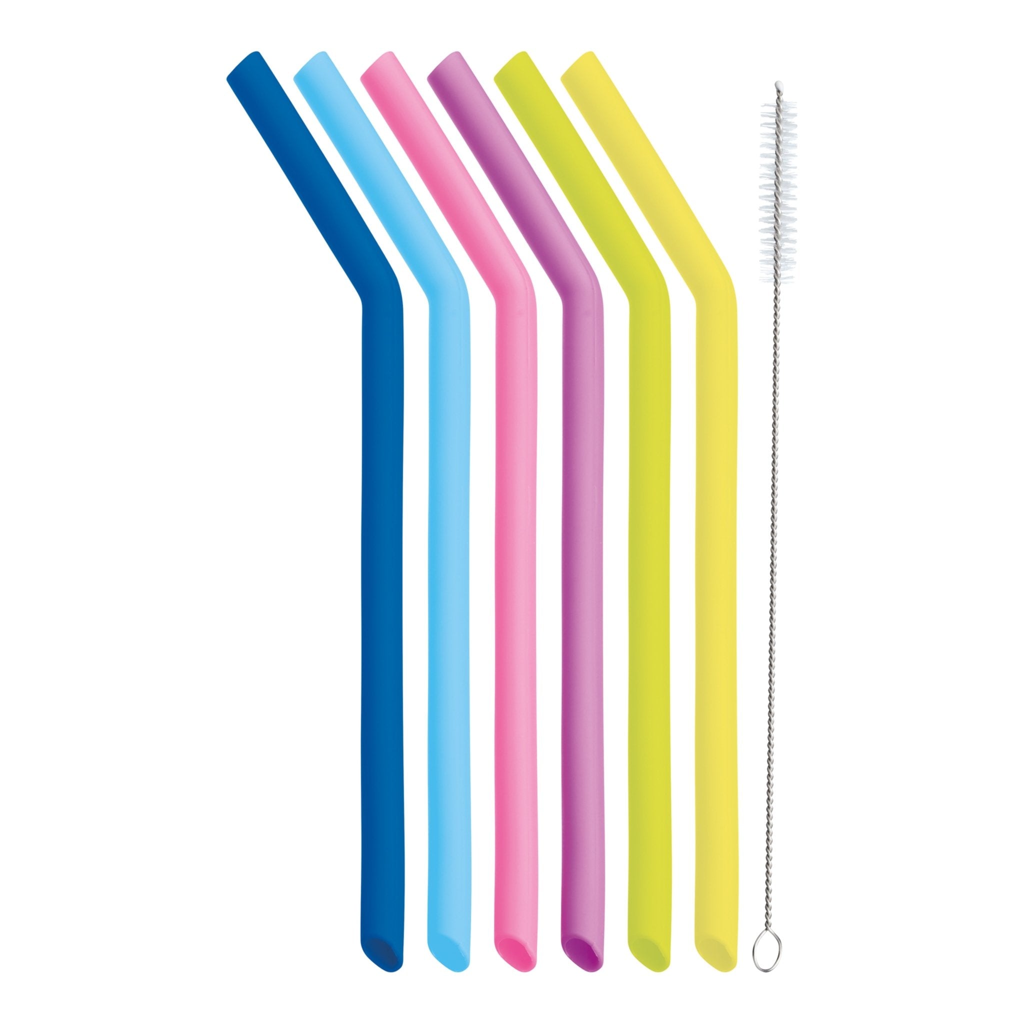 Set 6 paie din silicon cu perie de curatare - Eclair.md