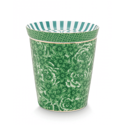 Set cana si suport pentru infuzor Royal Flower verde - Eclair.md