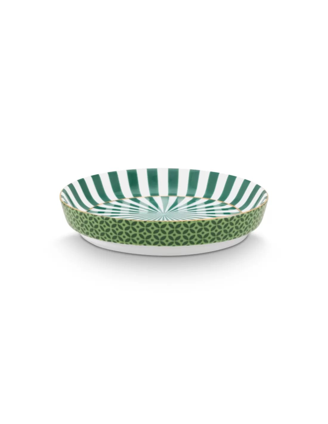 Set cana si suport pentru infuzor Royal Flower verde - Eclair.md