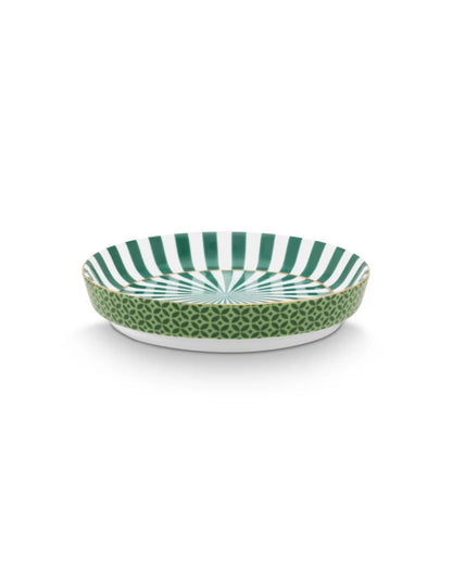 Set cana si suport pentru infuzor Royal Flower verde - Eclair.md