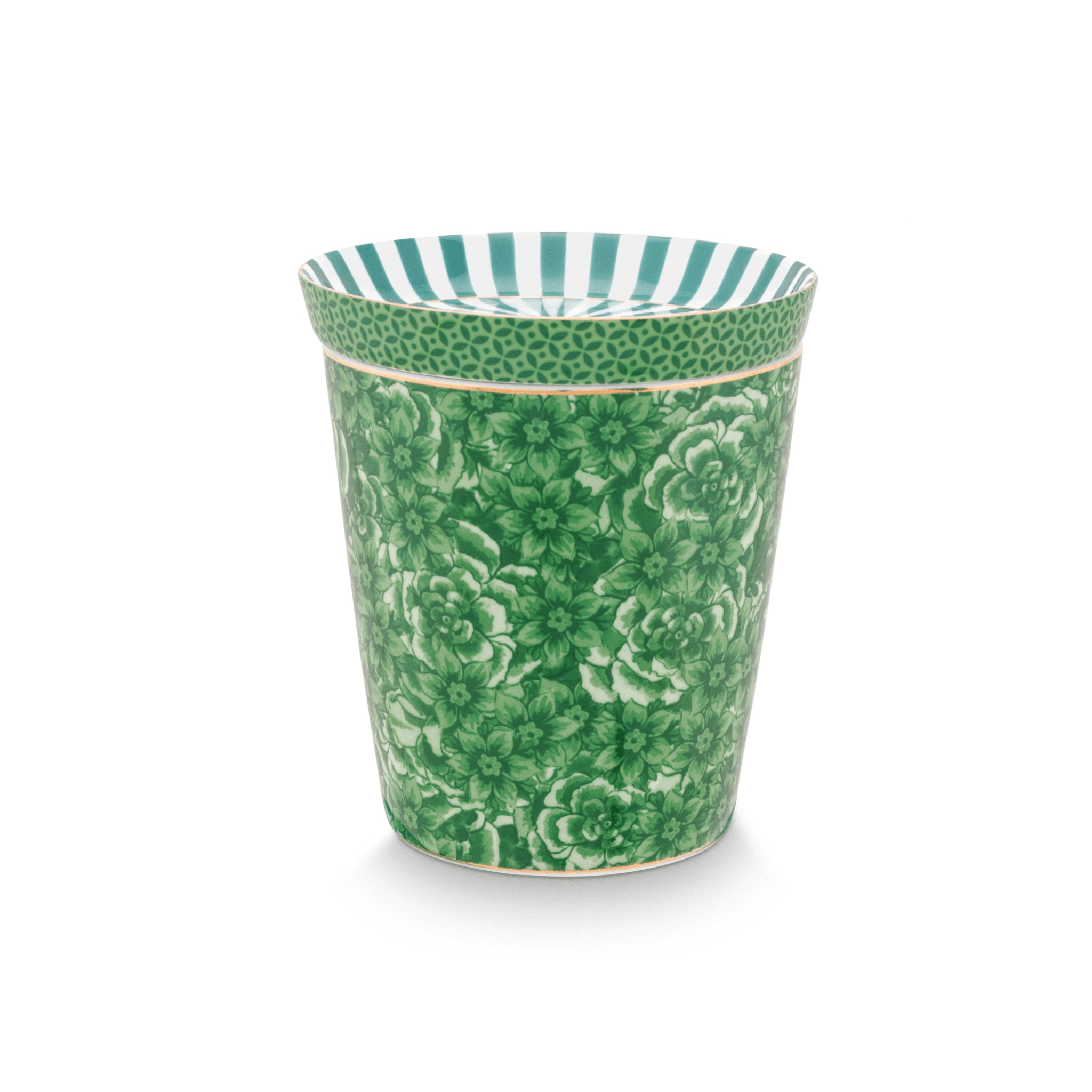 Set cana si suport pentru infuzor Royal Flower verde - Eclair.md