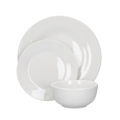 Set de cină 12 piese alb Mikasa Alexis - Eclair.md