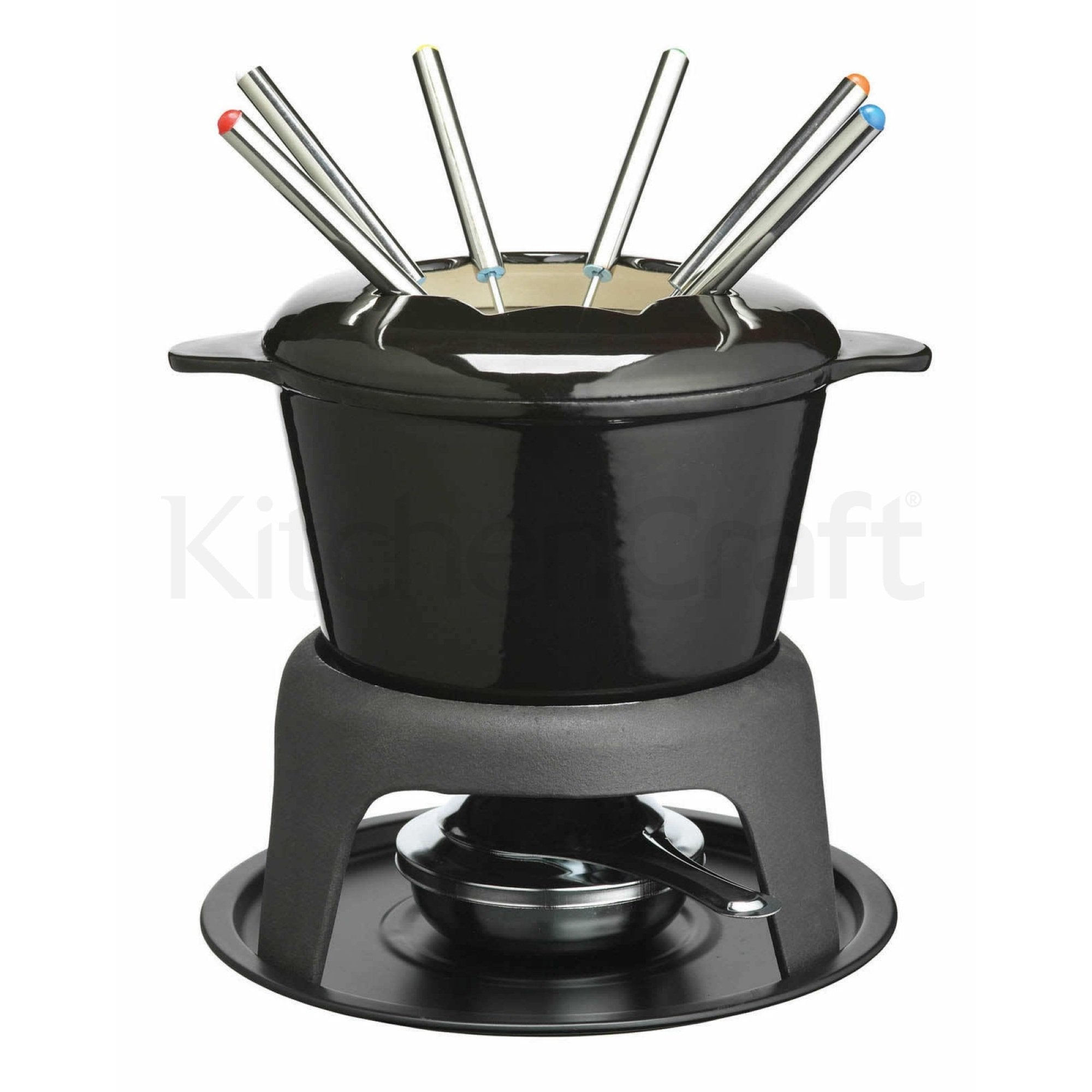 Set Fondue Black din fonta - Eclair.md