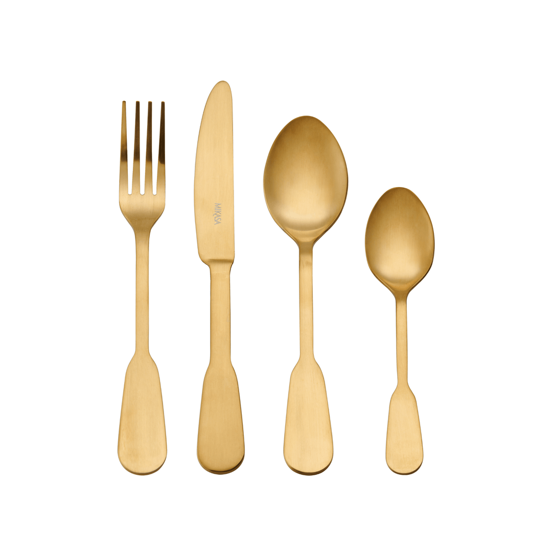 Set tacamuri 16 piese Soho Gold - Eclair.md