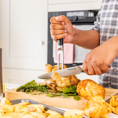 Set pentru friptura negru mat