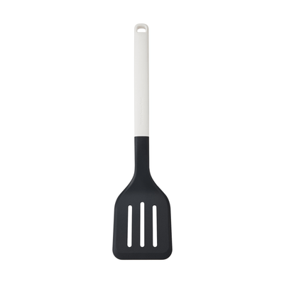 Spatula cu fante alb portelan - Eclair.md