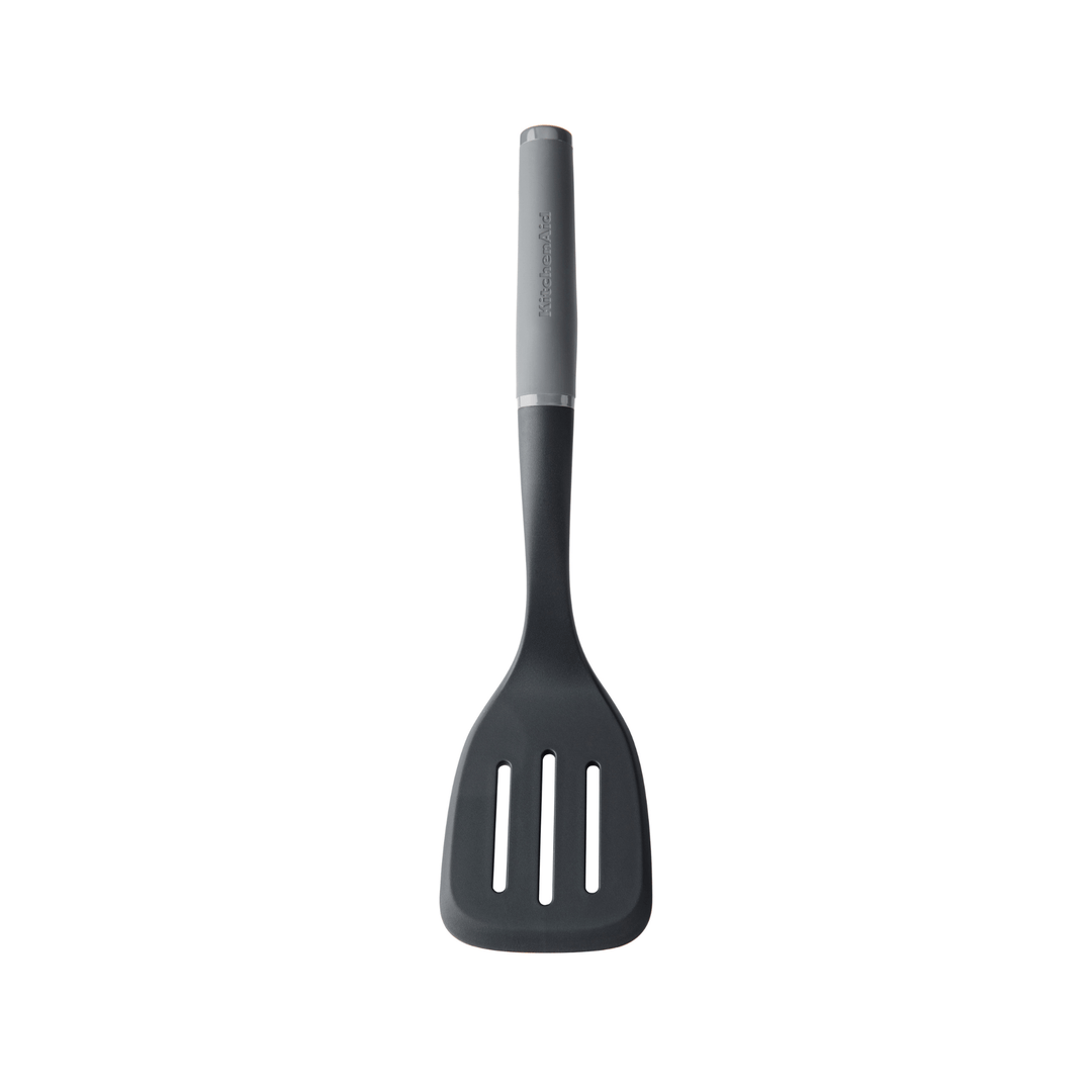 Spatula cu fante Soft Grip gri antracit - Eclair.md