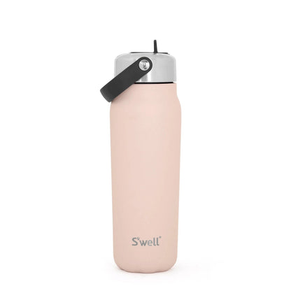 Sticla termica cu pai 700ml Himalayan Salt - Eclair.md